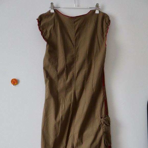 Cop. Copine Vintage Army Maxi Cargo Dress - Picture 3 of 9